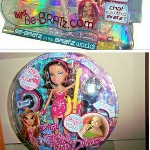 Bratz Doll  BRATZ Neon Pop Divaz Yasmin Doll
